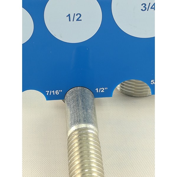 Pipe & Tubing Size Gauge All purpose gauge for sizing pipe and tubing Durable har